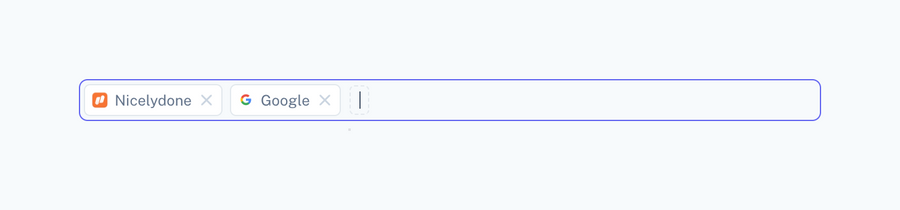 Scribe
				input tag ui component