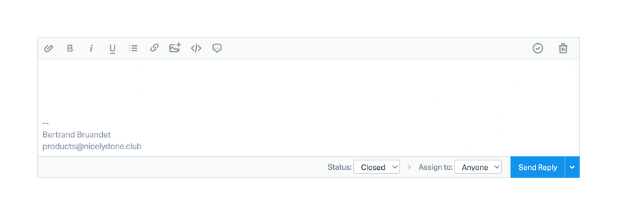 Help Scout
			form email desktop communication ui component