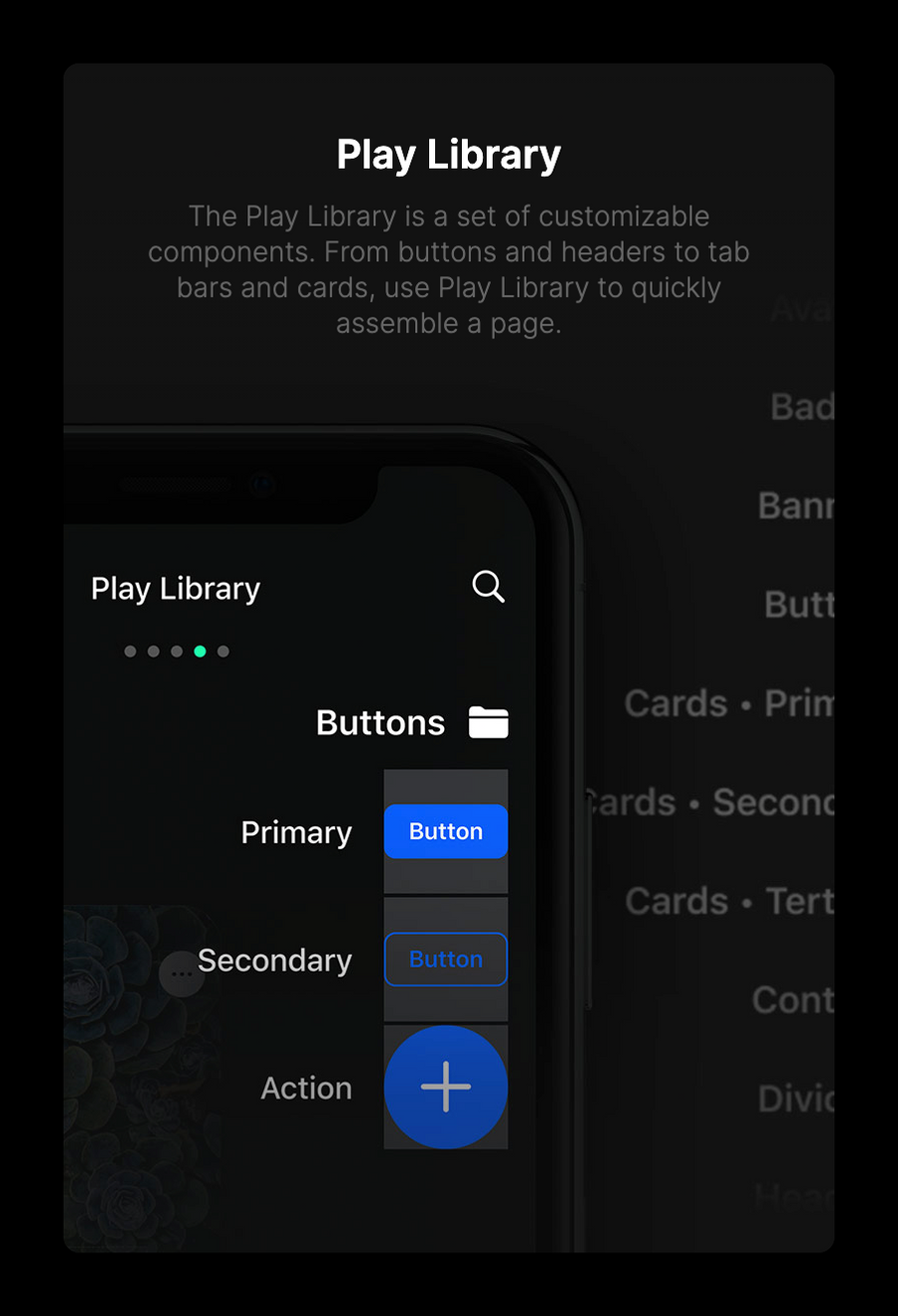 Play
				illustration ui component
