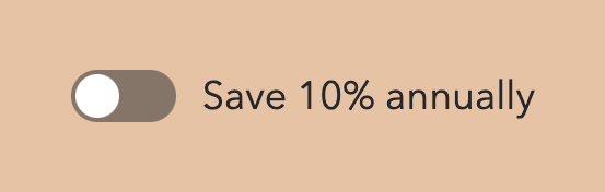 Setapp
				toggle/switch ui component