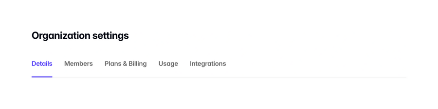 Tabular
				tabs ui component