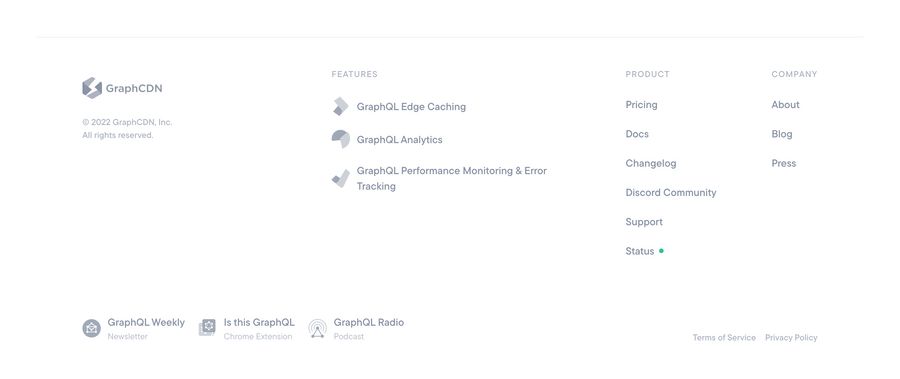 GraphCDN
				footer ui component