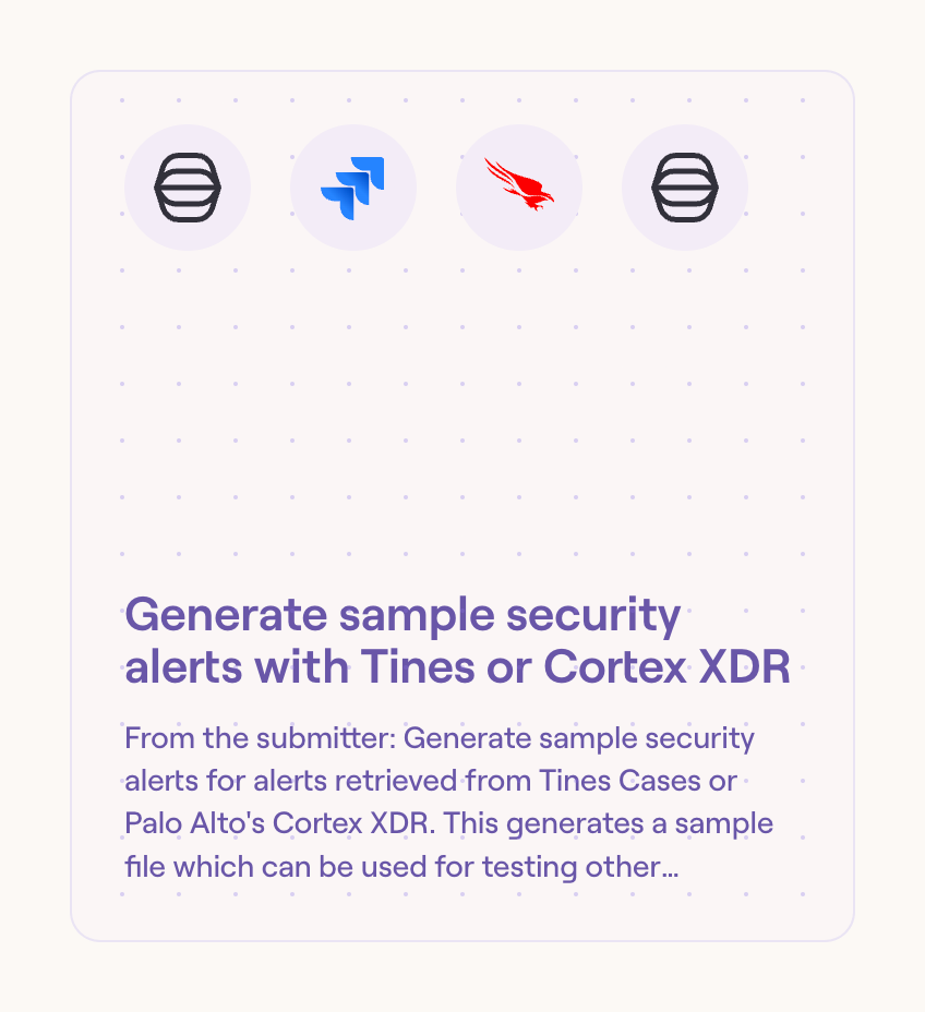 Tines
				card ui component