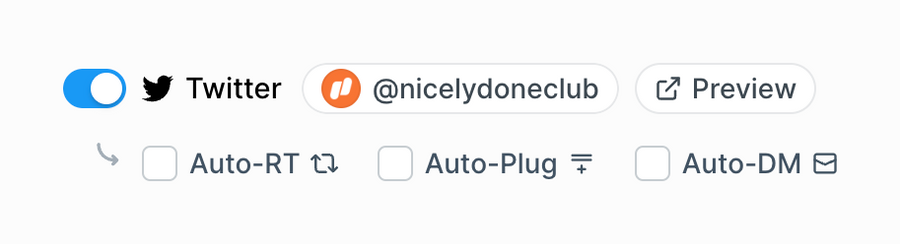 Typefully
				toggle/switch ui component