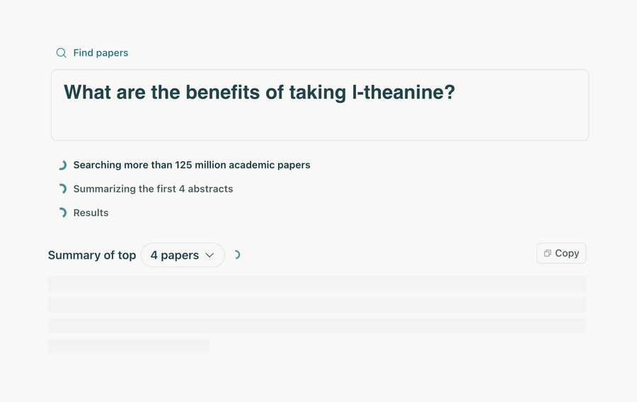 Elicit
				skeleton ui component