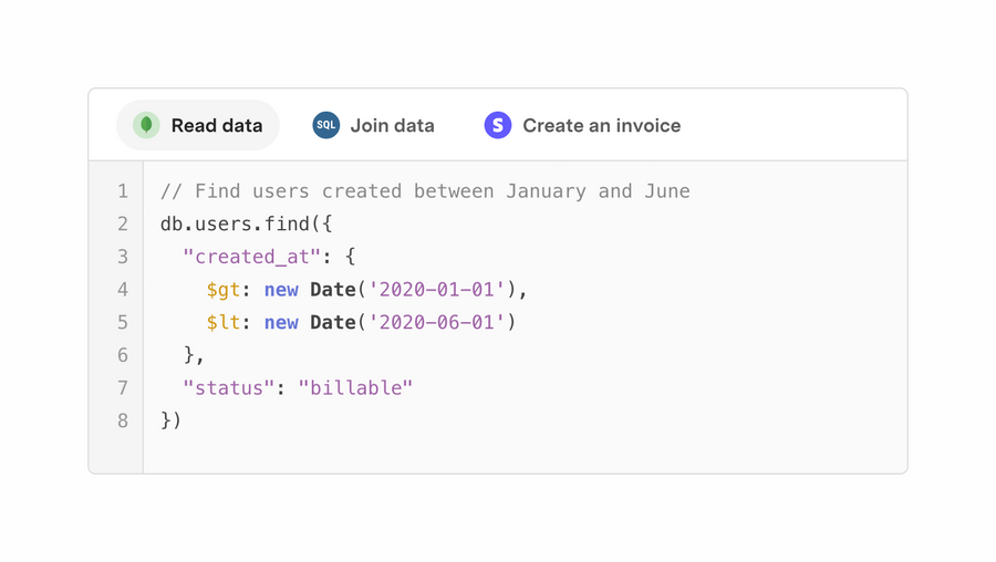 Retool
				code block ui component
