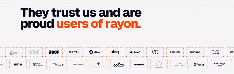 Rayon
				social proof ui component