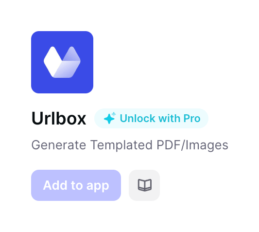 Glide
				upgrade your plan ui component