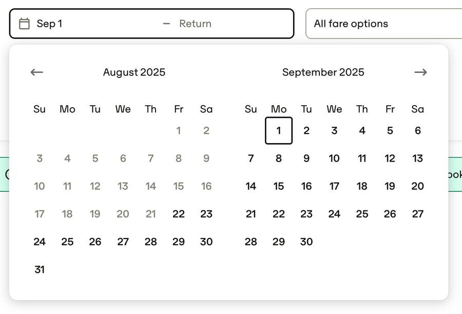 Travelperk
			date picker ui component
