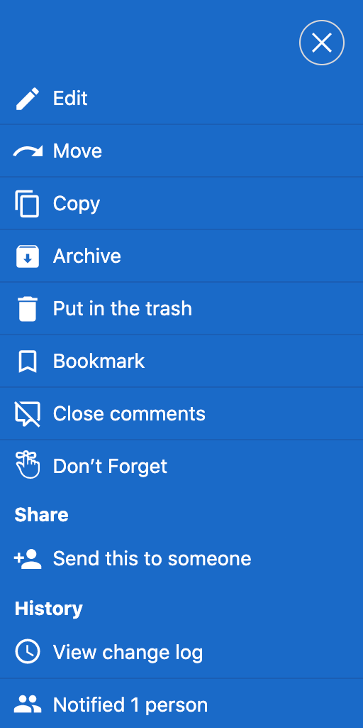 Basecamp
				dropdown menu ui component
