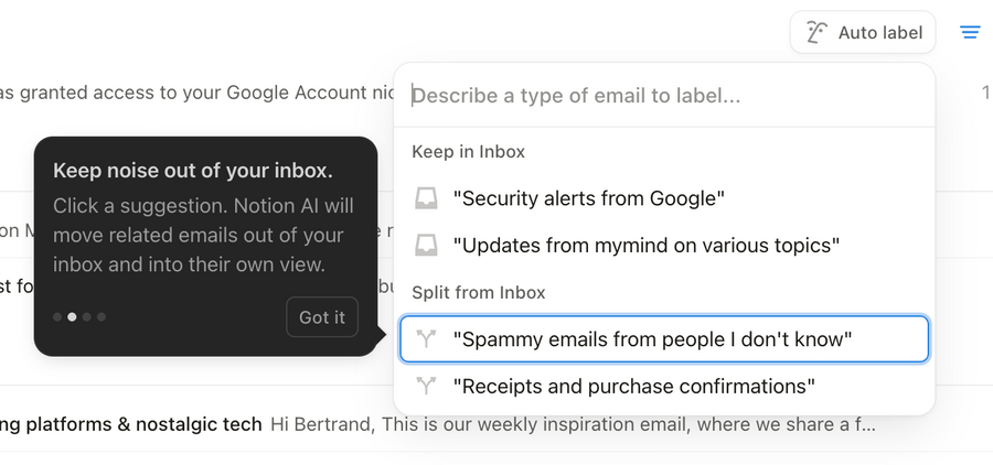 Notion Mail
				tooltip ui component