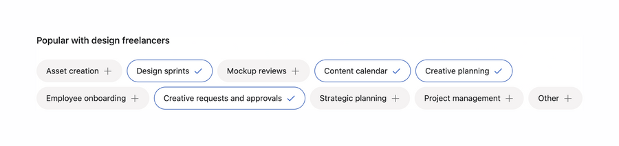 Asana
				input tag ui component