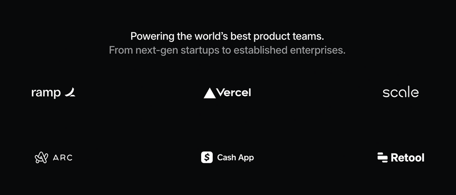 Linear
				social proof ui component