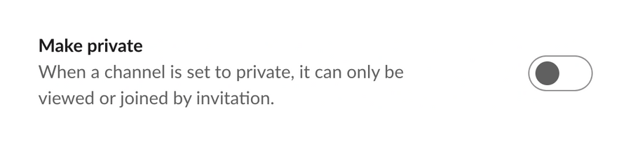 Slack
				toggle/switch ui component