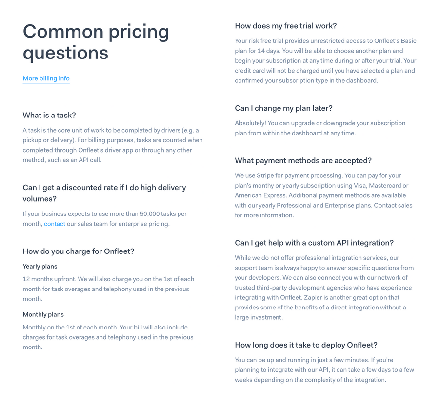 Onfleet
				faq ui component