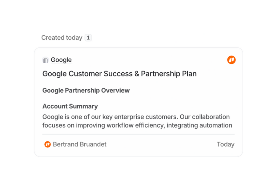 Attio
				card ui component