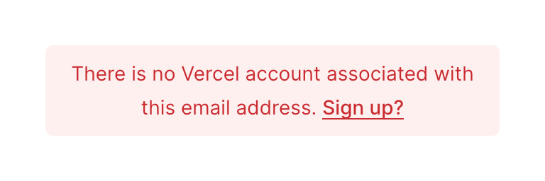 Vercel
				message ui component