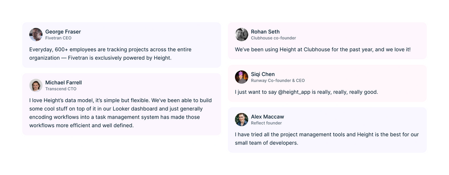 Height
				testimonial ui component