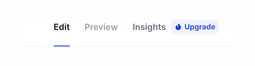 Arcade
				upgrade your plan ui component