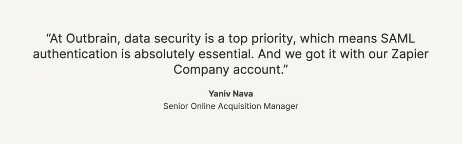 Zapier
				testimonial ui component
