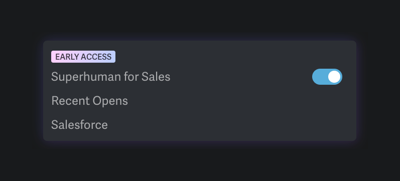 Superhuman
				toggle/switch ui component
