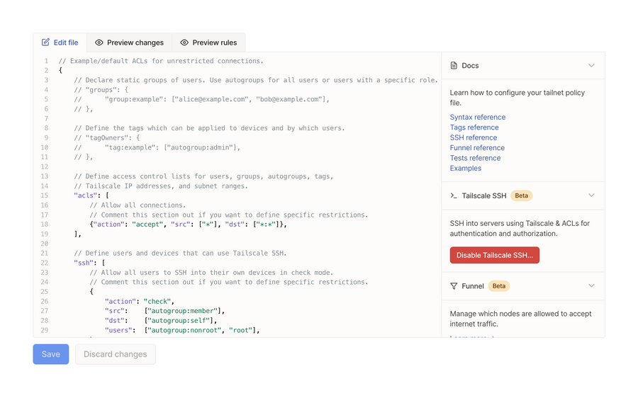Tailscale
				code block ui component