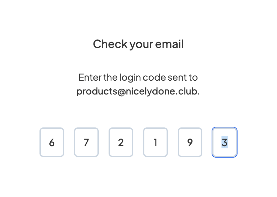 Circleback
				input code ui component