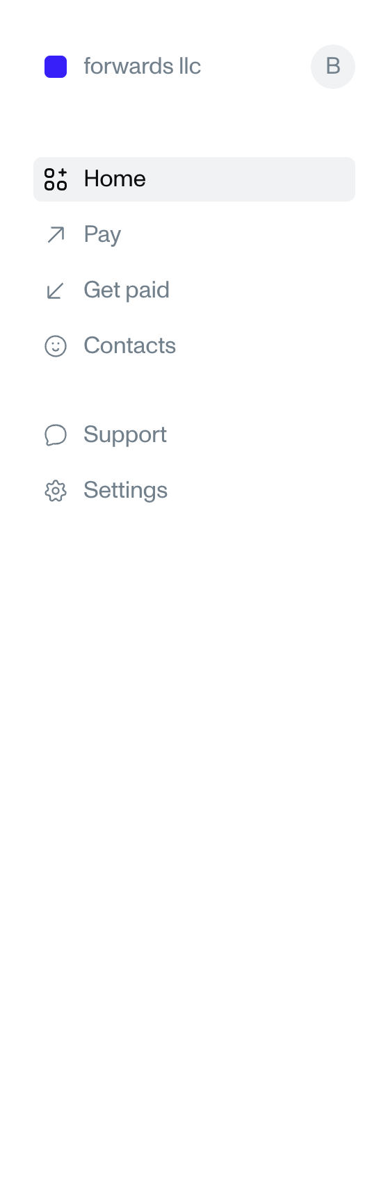 Tola
				vertical navigation ui component