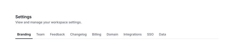 UserJot
			settings ui component
