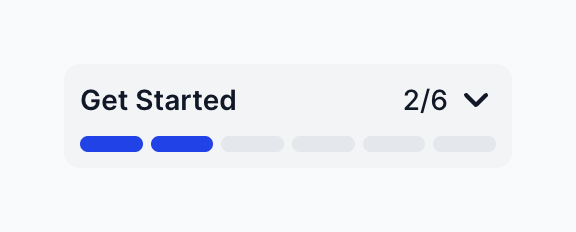 Arcade
				progress indicator ui component