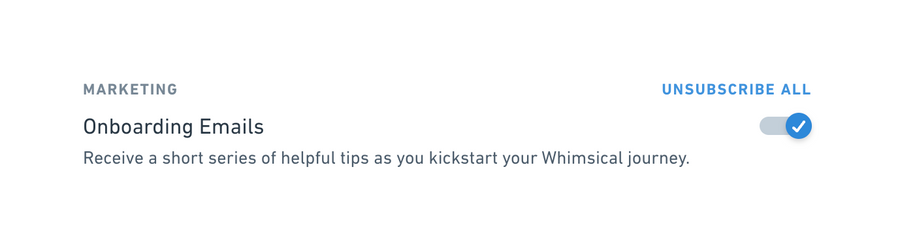 Whimsical
				toggle/switch ui component