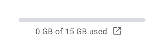 Google Mail
				progress indicator ui component