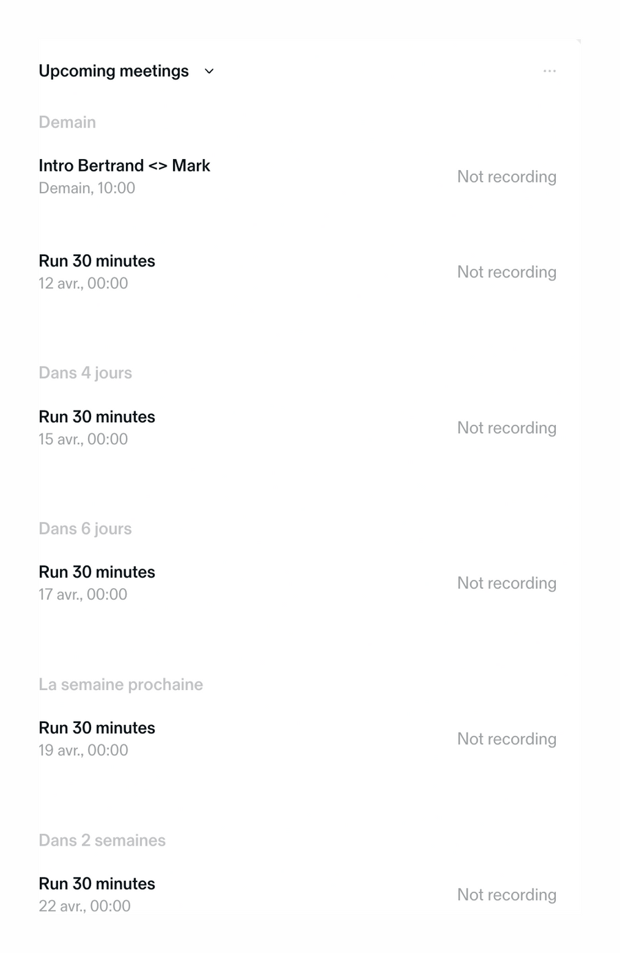 Sana
				timeline & history ui component
