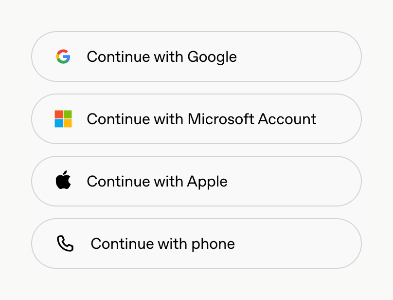 Sora
				social login button ui component