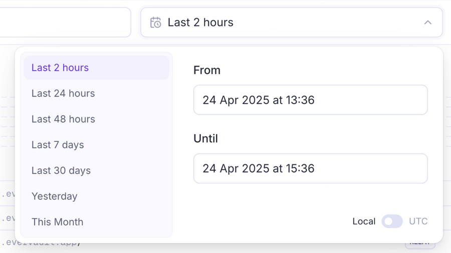 Evervault
				datepicker ui component