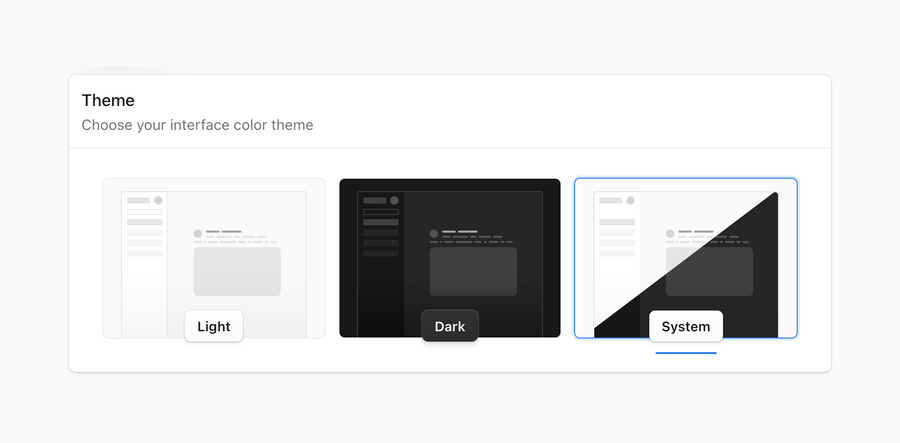 Campsite
				theme settings ui component