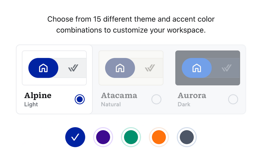 Flow
				theme settings ui component