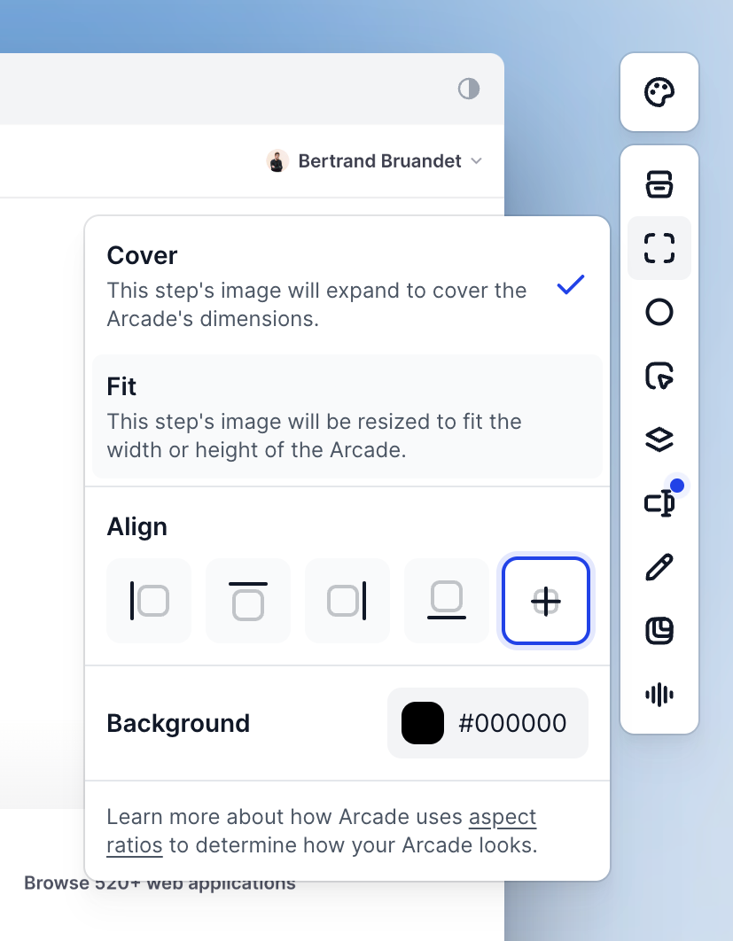 Arcade
				toolbox ui component