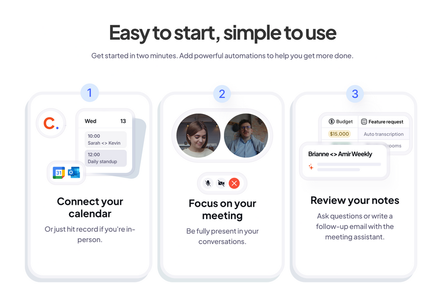 Circleback
			onboarding meeting ui component