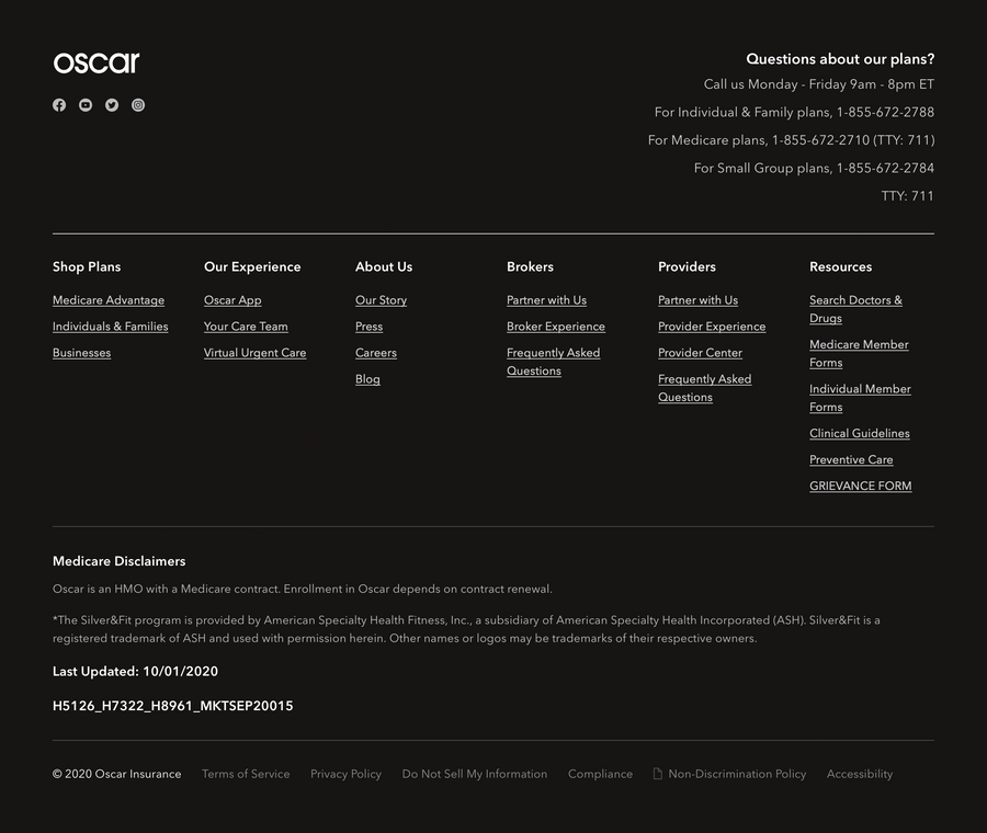 Oscar
				footer ui component