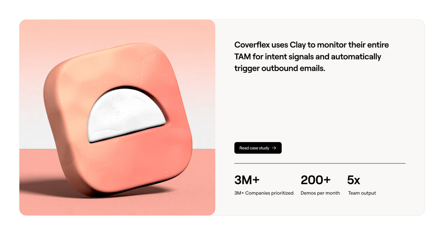 Clay
				social proof ui component