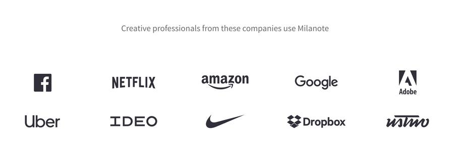 Milanote
				social proof ui component