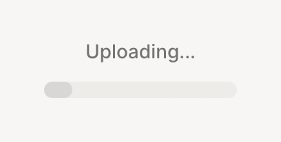 Aboard
				progress indicator ui component