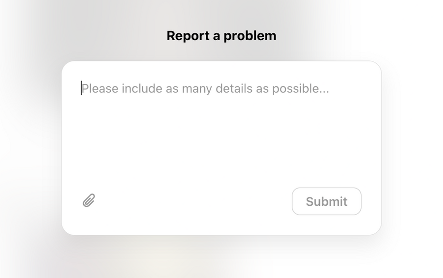 Threads
				feedback ui component