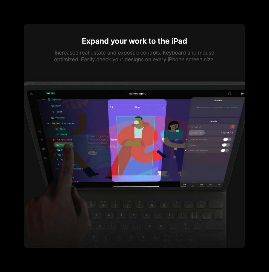 Play
				illustration ui component