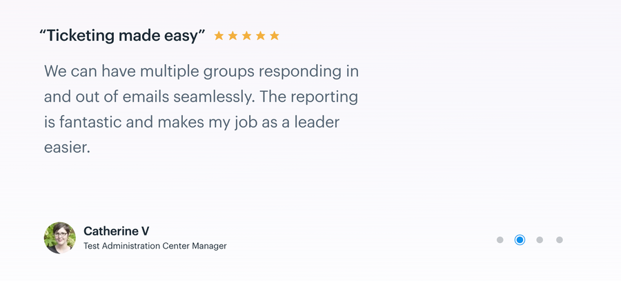 Help Scout
				testimonial ui component