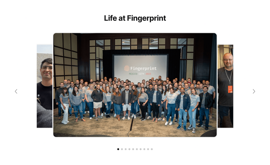 Fingerprint
				slideshow ui component