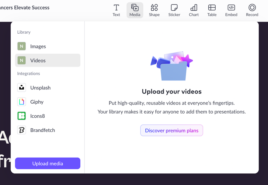 Pitch
				upgrade your plan ui component