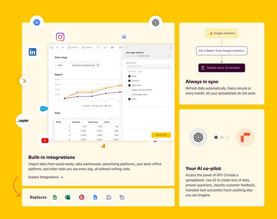 Rows
				bento box ui component