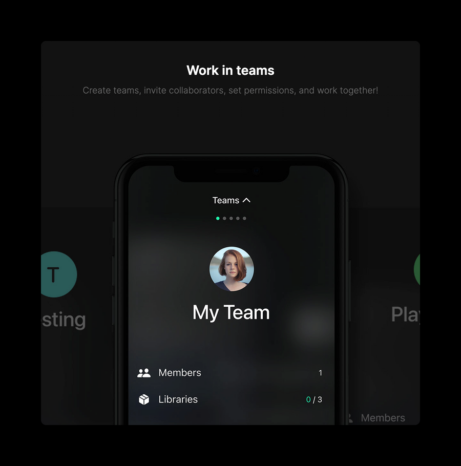 Play
				illustration ui component